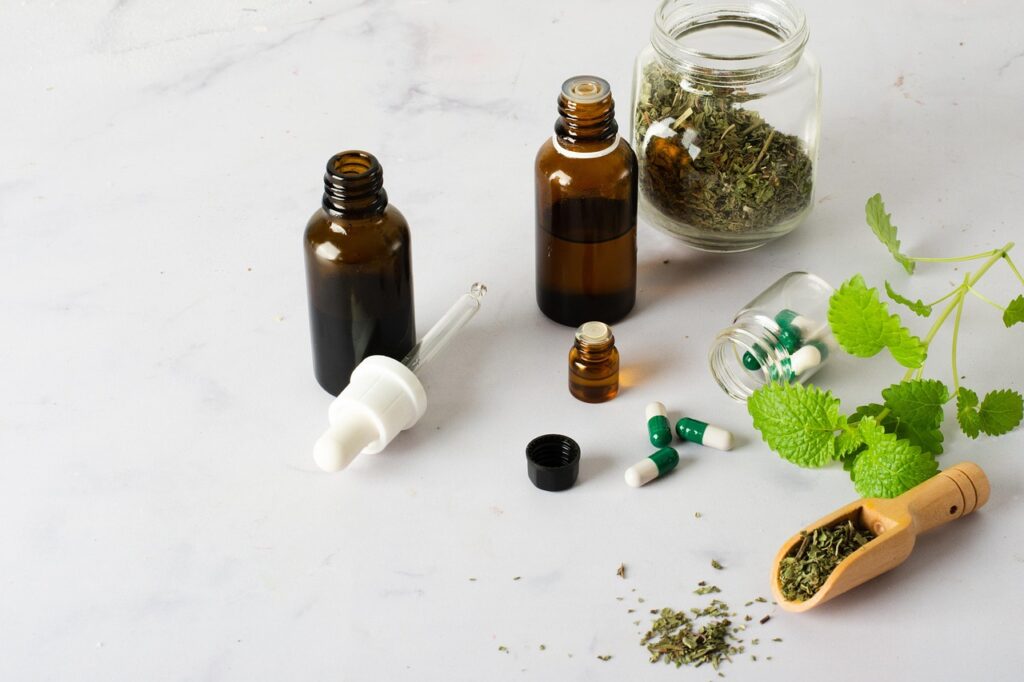 préparation de remèdes à base de plantes